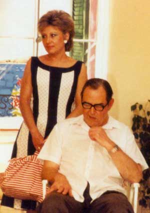 Coralie Brown and Peter Hamnett in A Fish out of Water.