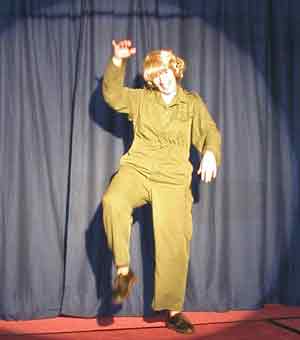 Janice MacMillan doing Puppet on a String